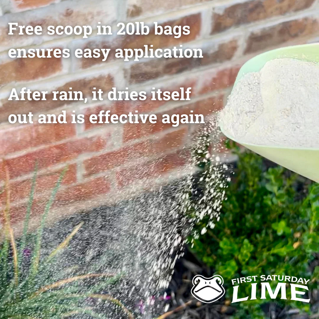 First Saturday Lime Insect Repellent （20 pound bag）
