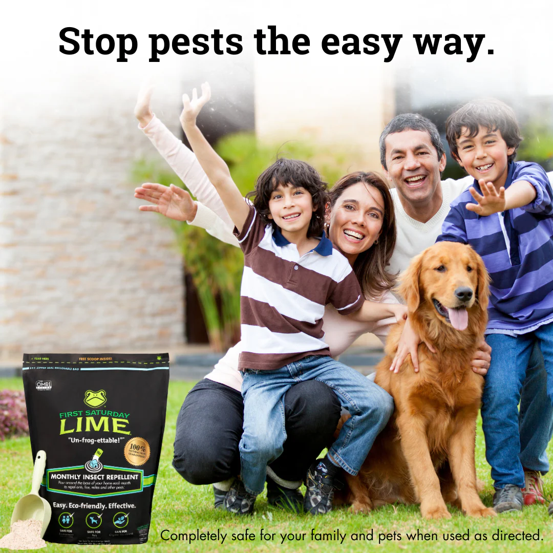 First Saturday Lime Insect Repellent （20 pound bag）